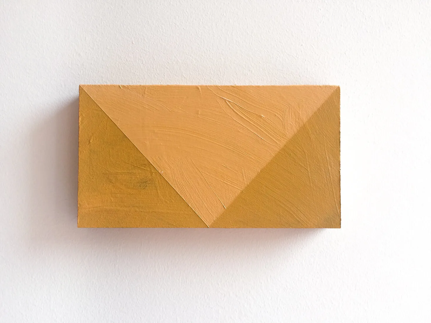 Federation, acrylic on found hardboard
