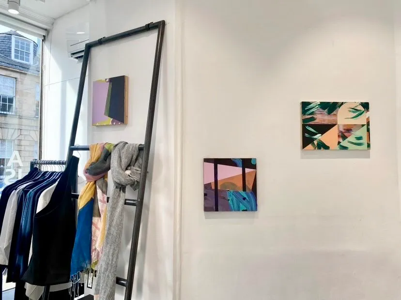 Colour Theory - Solo Exhibition in collaboration with OSKA clothing, 2023, OSKA, Edinburgh