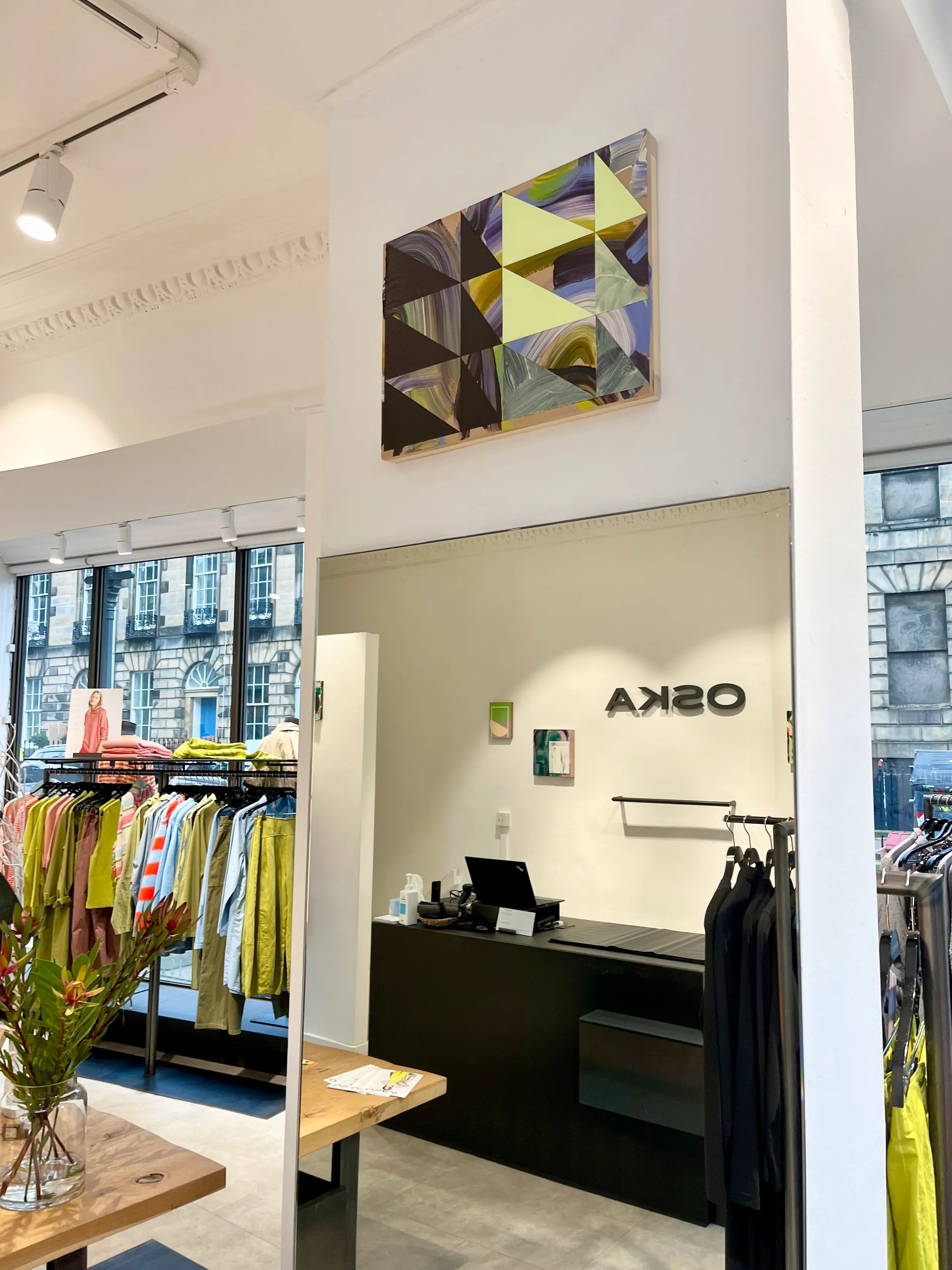 Colour Theory - Solo Exhibition in collaboration with OSKA clothing, 2023, OSKA, Edinburgh