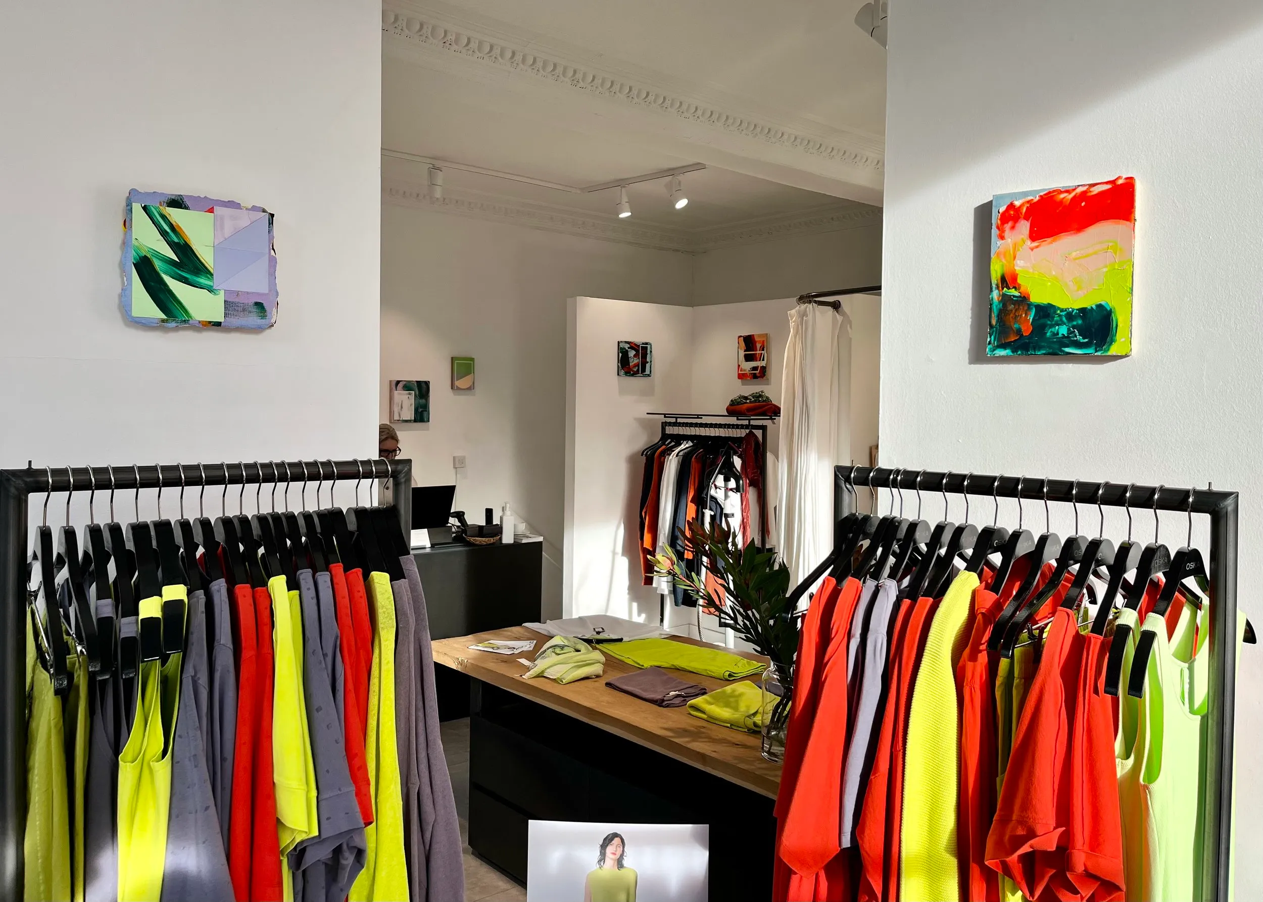 Colour Theory - Solo Exhibition in collaboration with OSKA clothing, 2023, OSKA, Edinburgh